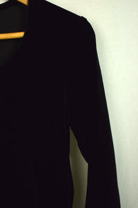 90s Wili Smith Brand Velour Top