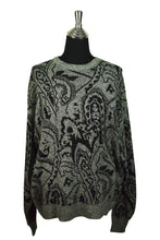 Load image into Gallery viewer, 80s/90s Paisley Print Knitted Jumper
