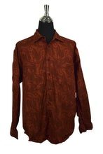 Load image into Gallery viewer, Izod Brand Abstract Paisley Print Party Shirt
