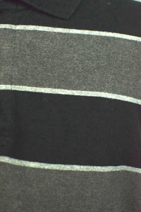 Striped Longsleeve Polo Shirt