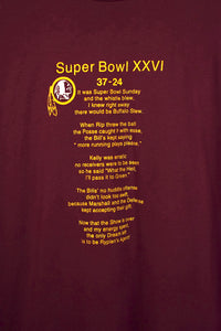 1992 NFL Super Bowl XXVI T-shirt