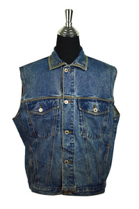 Basic Line Denim Vest