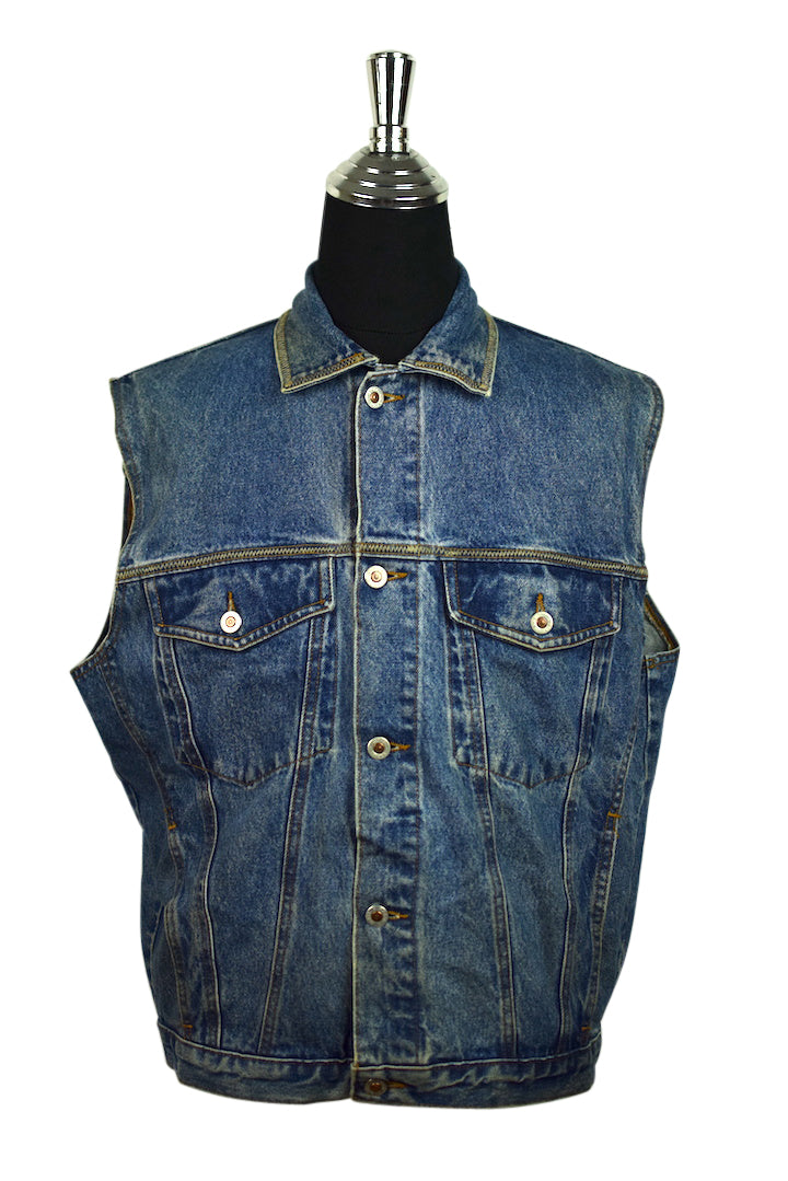 Basic Line Denim Vest
