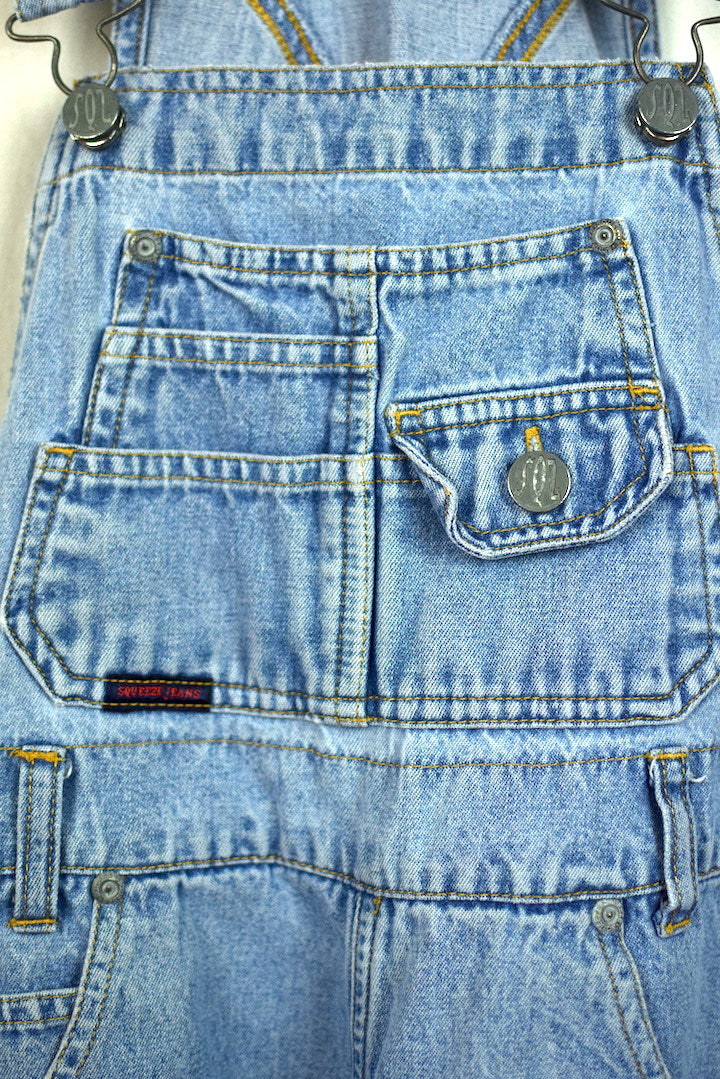Squeeze Jeans Short Overalls