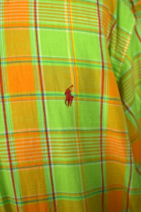 Green Checkered Ralph Lauren Shirt