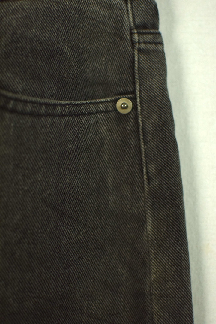 Grey Denim Skirt