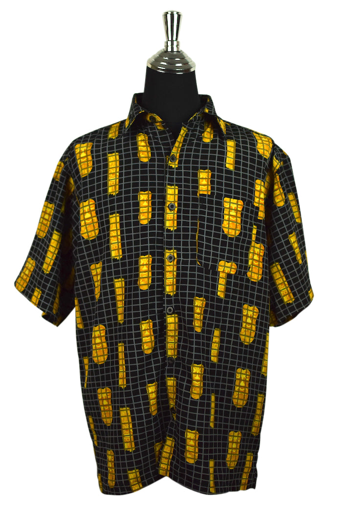 Tiki Print Party Shirt