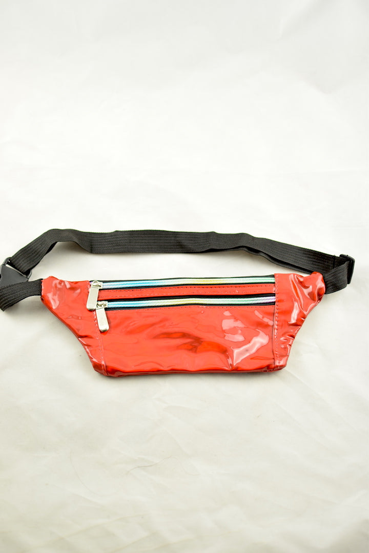 NEW Metallic Vinyl Bumbag