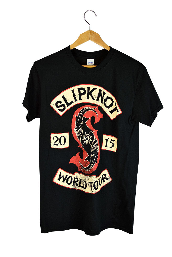 NEW 2015 Slipknot World Tour T-Shirt
