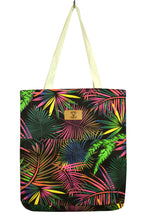 Load image into Gallery viewer, NEW Fluro Floral Tote Bag
