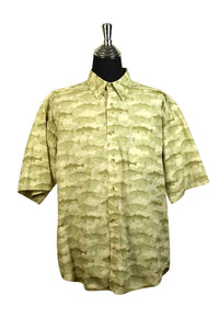 Columbia Brand Fish Print Shirt