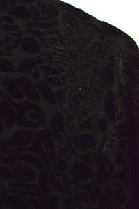 80s/90s American Spectator Brand Velour Blouse