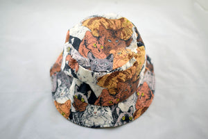 NEW Cats Print Bucket Hat