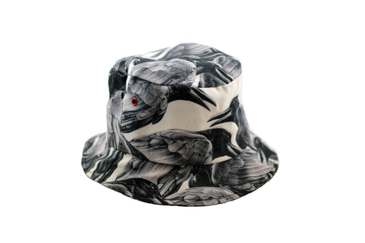 NEW Magpies Print Bucket Hat