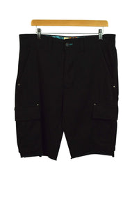 Black Cargo Shorts