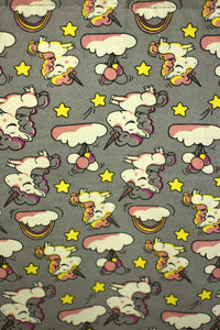 Grey Unicorn Tote Bag