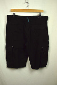 Black Cargo Shorts