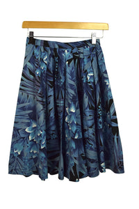 Reworked Floral Print Skirt