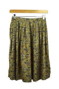 Reworked Floral Skirt
