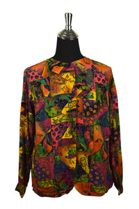 Abstract Print Shirt