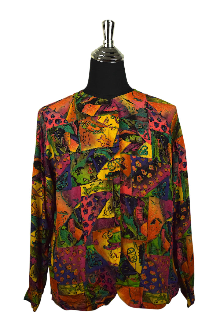 Abstract Print Shirt