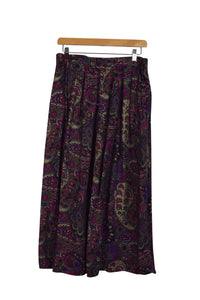 Pink Purple Abstract Skirt