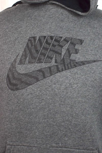 Grey Nike Brand Hoodie
