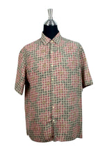 Load image into Gallery viewer, Red Black Square Print Shirt

