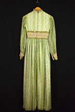 Load image into Gallery viewer, 1970s Floral Voile Baby-Doll Maxi-Dress
