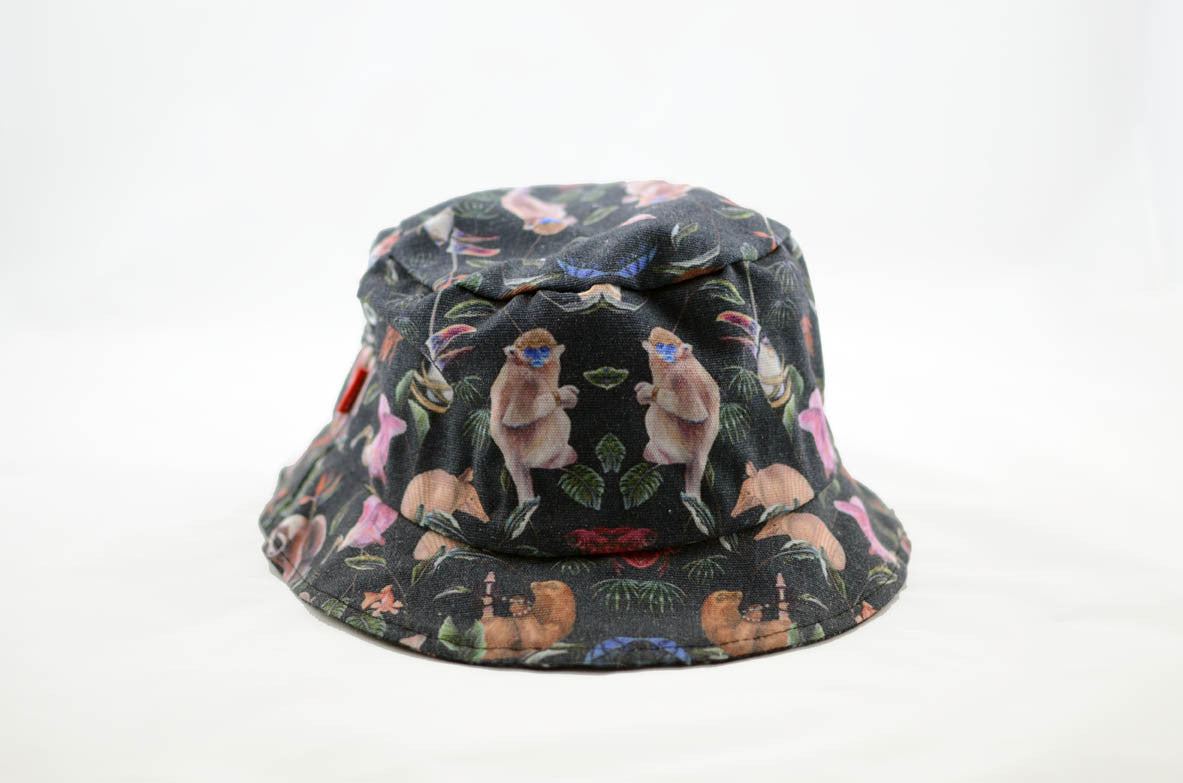 NEW Monkey Print Bucket Hat