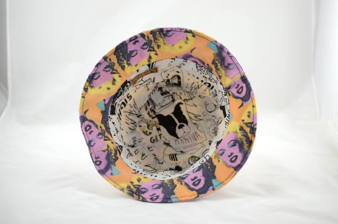NEW Marilyn Monroe Print Bucket Hat