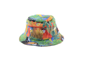 NEW Parrot Print Bucket Hat