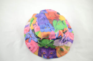 NEW Cat Print Bucket Hat