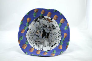NEW Pineapple Print Bucket Hat