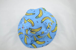 NEW Banana Print Bucket Hat