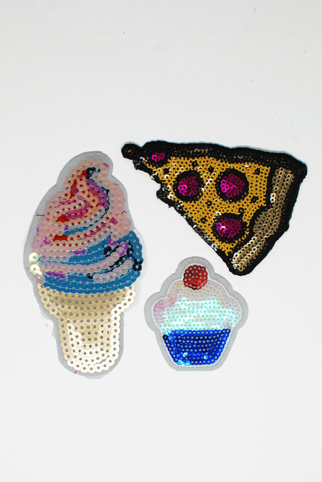 Sequin Food Patch Patch
