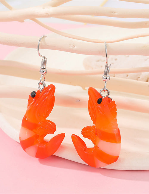 Shrimp Earrings