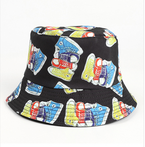 NEW Sneaker Print Bucket Hat