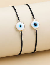 Load image into Gallery viewer, Evil Eye Friendship Bracelet Set
