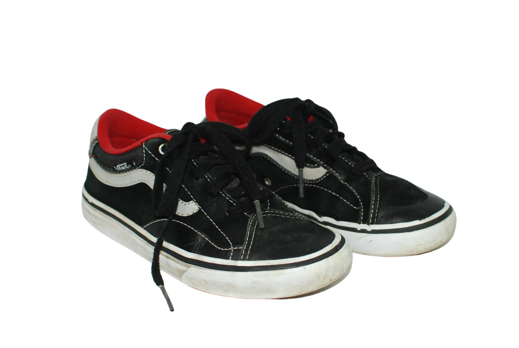 Vans TNT Advanced Trujillo Black Red White Skate Shoes